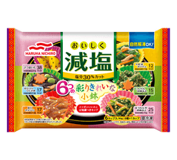 Umiosのおいしく減塩6つの彩り小鉢
