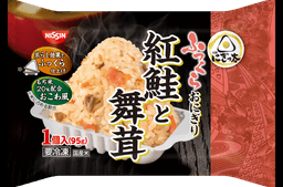 日清食品冷凍の日清にぎっ太 ふっくらおにぎり 紅鮭と舞茸