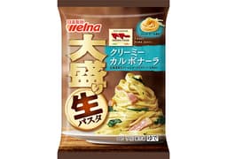 日清製粉ウェルナのマ・マー 大盛り生パスタ クリーミーカルボナーラ