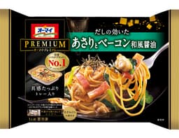 ニップンのオーマイプレミアム あさりとベーコン和風醤油