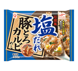 Umiosの石焼風塩だれ豚とろカルビめし
