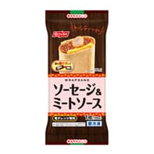 ニッスイのWRAPSAND ソーセージ&ミートソース