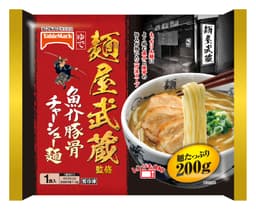 テーブルマークの麺屋武蔵監修魚介豚骨チャーシュー麺
