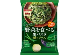 日清製粉ウェルナのマ･マー わたし思いの 野菜を食べる生パスタ 緑のソース