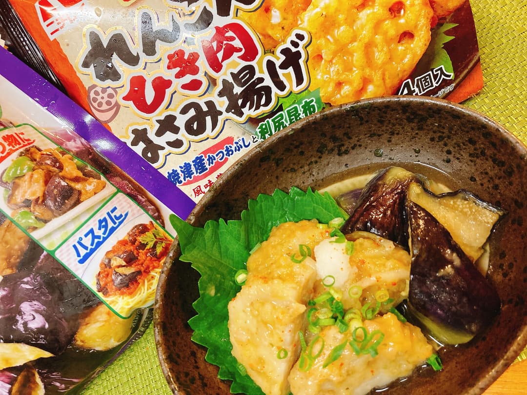 れんこんひき肉のみぞれ和えの完成写真