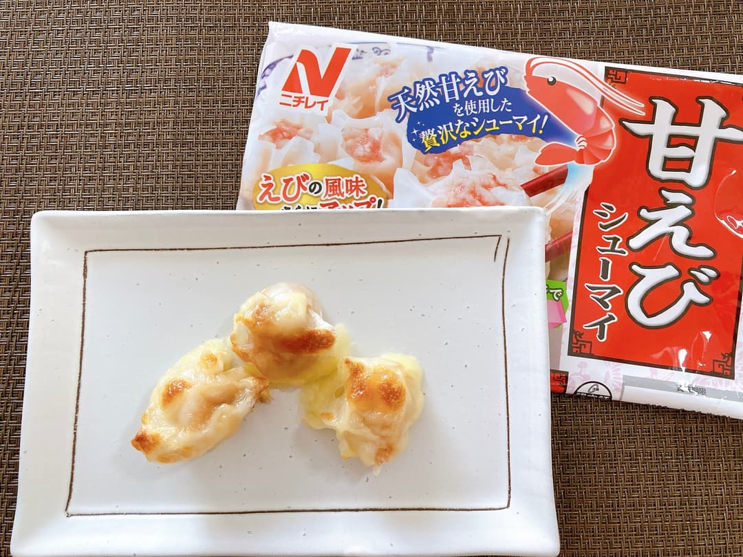 チーズシューマイの完成写真