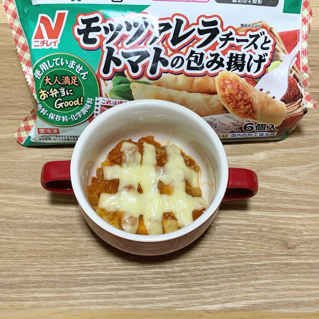 ポテトピザグラタンの完成写真