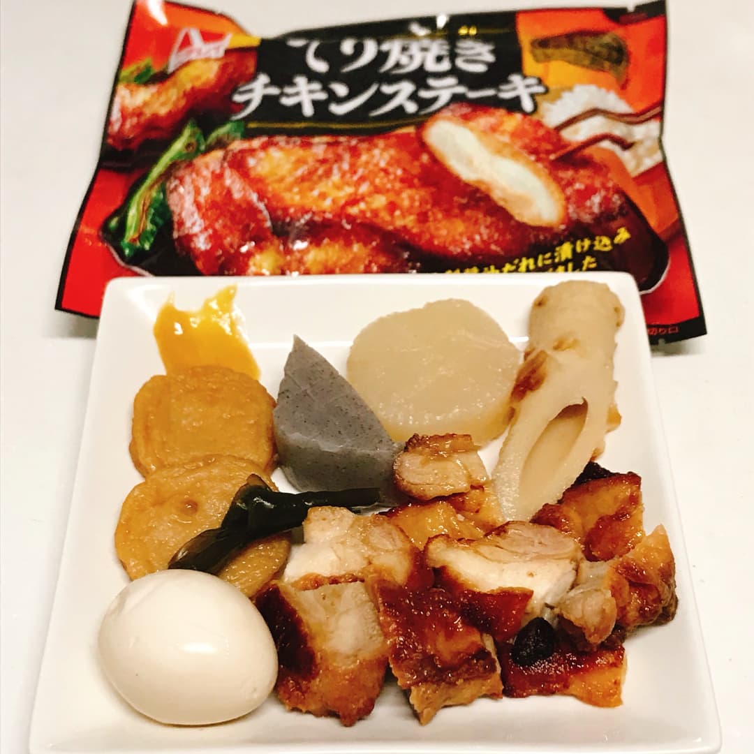 鶏のあったかおでんの完成写真