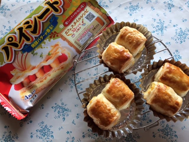 朝食にも、おやつにもおすすめ！一口スイートポテトパイの完成写真