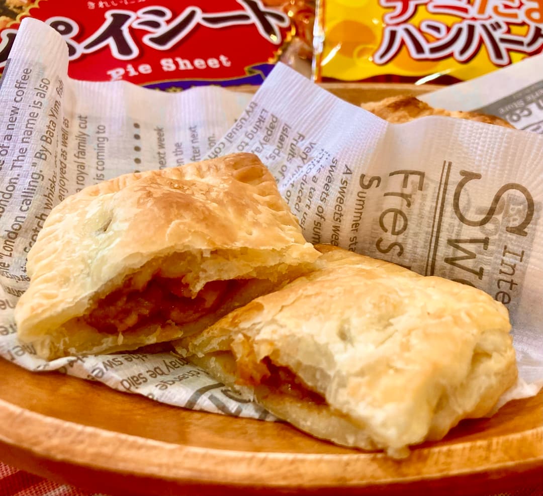 デミたまハンバーグパイ♪の完成写真