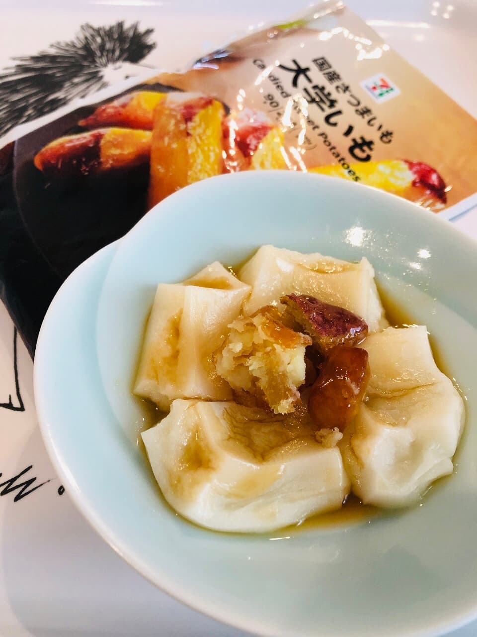 大学芋のみたらし風餅の完成写真