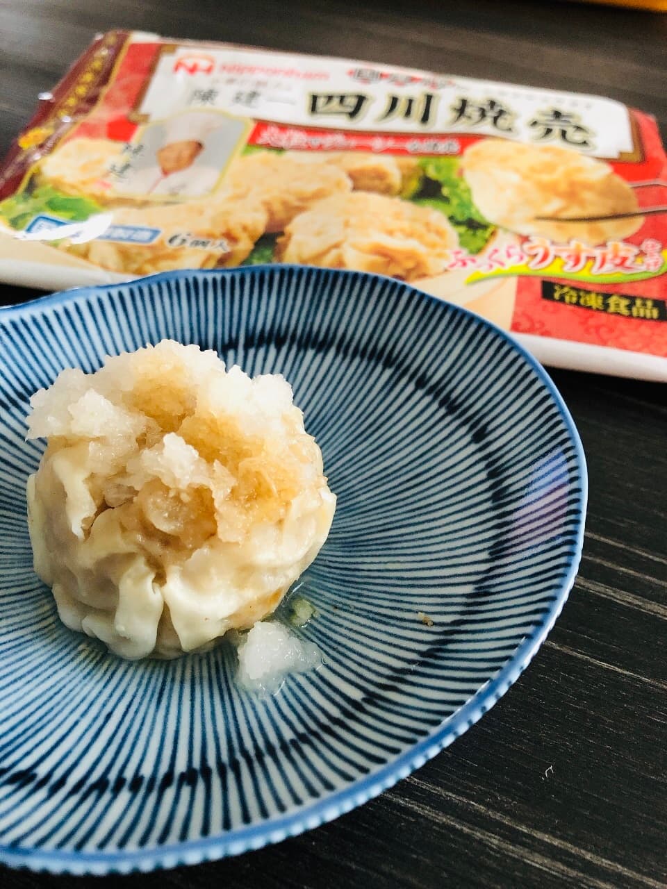 おろしポン酢でさっぱりジューシー四川焼売の完成写真