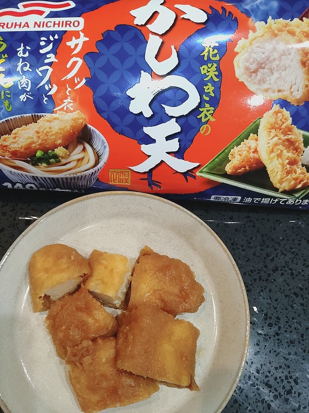 甘酢かしわの完成写真