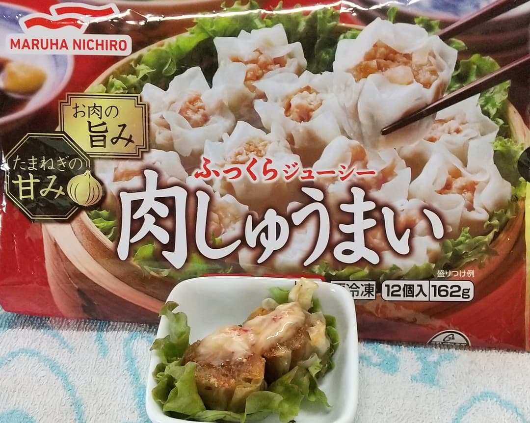 肉しゅうまいのスイートチリマヨがけの完成写真