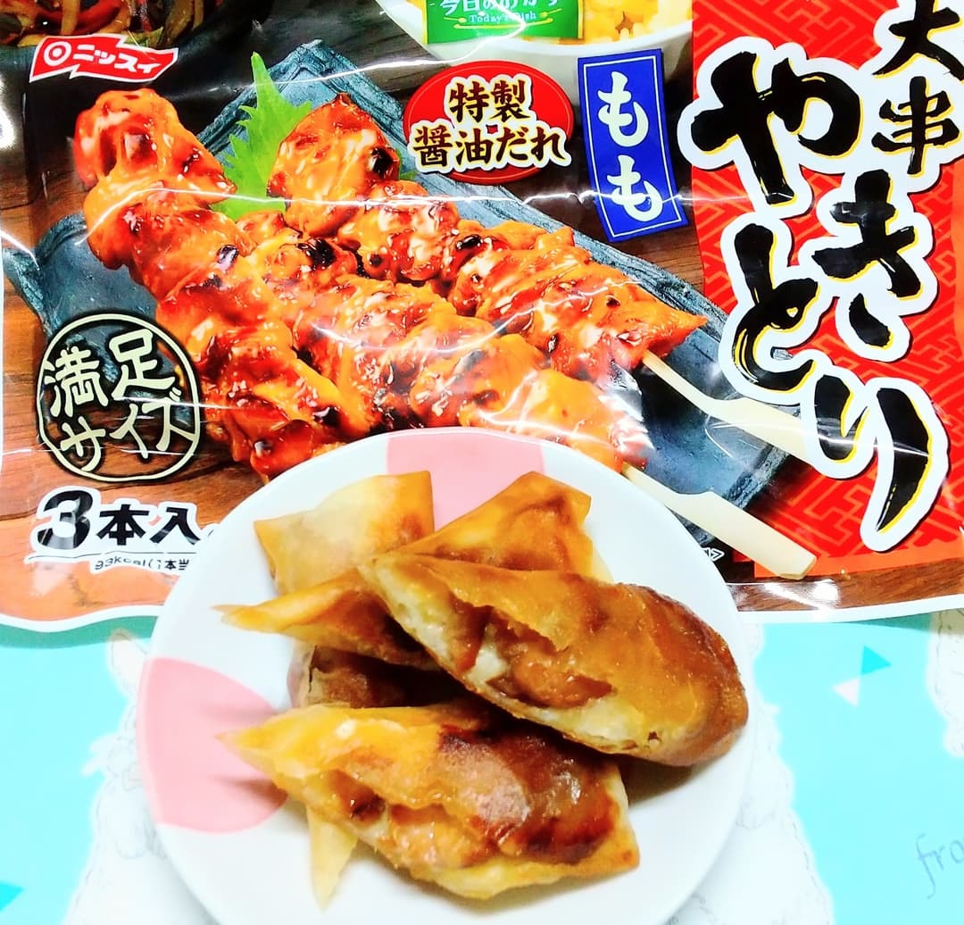 大串やきとり春巻きの完成写真