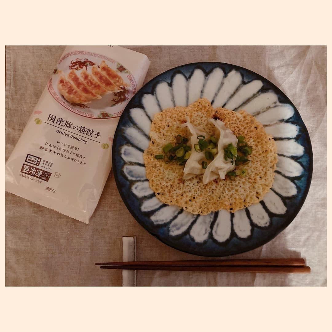 パリパリチーズ餃子の完成写真