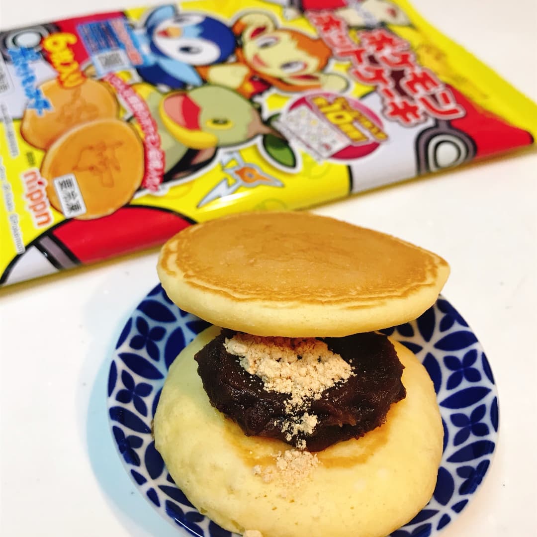 ポケモンホットケーキどらやき風の完成写真