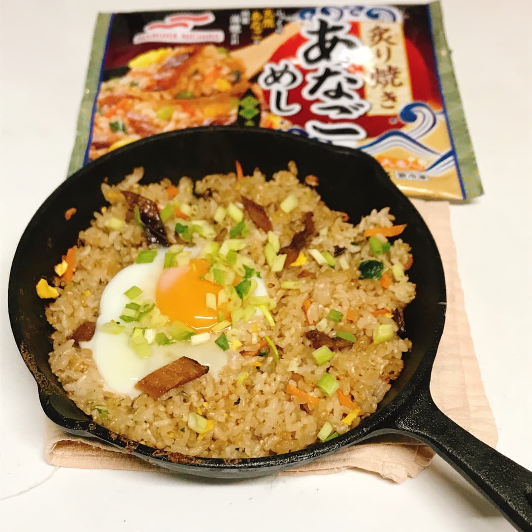 石焼風あなごめしの完成写真