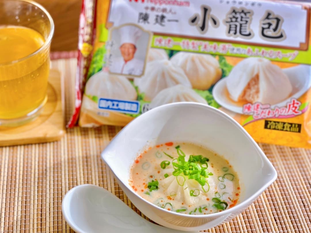 坦々小籠包の完成写真