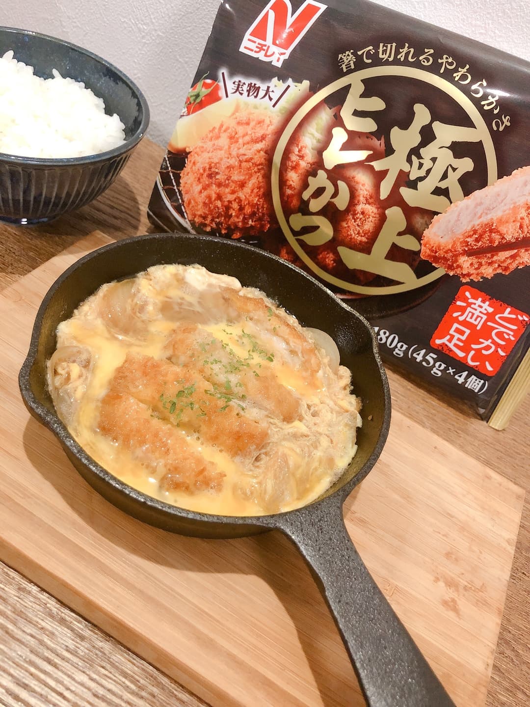 極上ヒレかつとじの完成写真