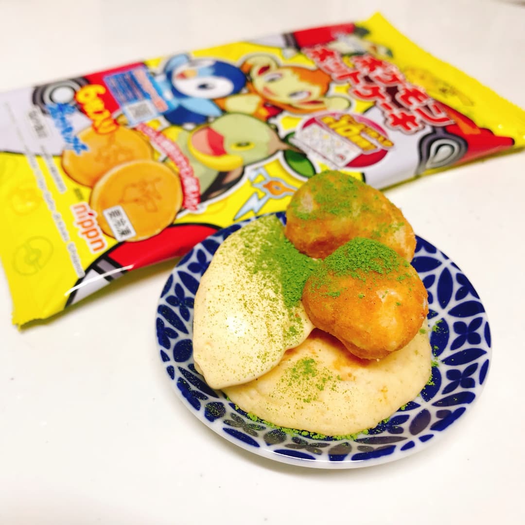 ふんわり名人ポケモンホットケーキの完成写真