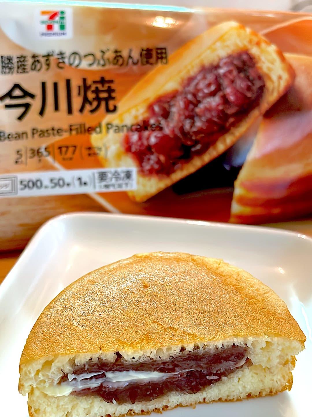 あんバター今川焼の完成写真