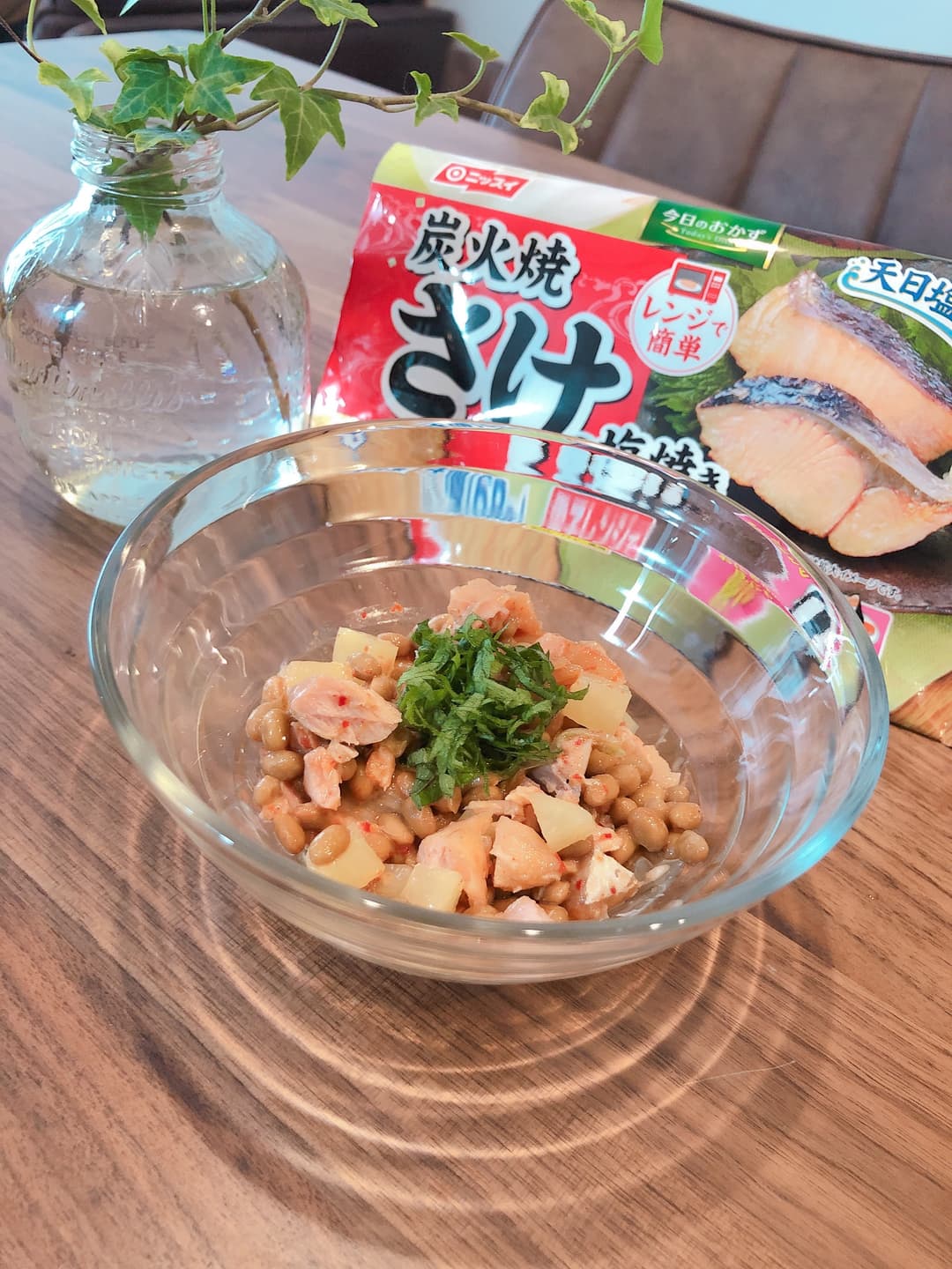 鮭ばくだんの完成写真