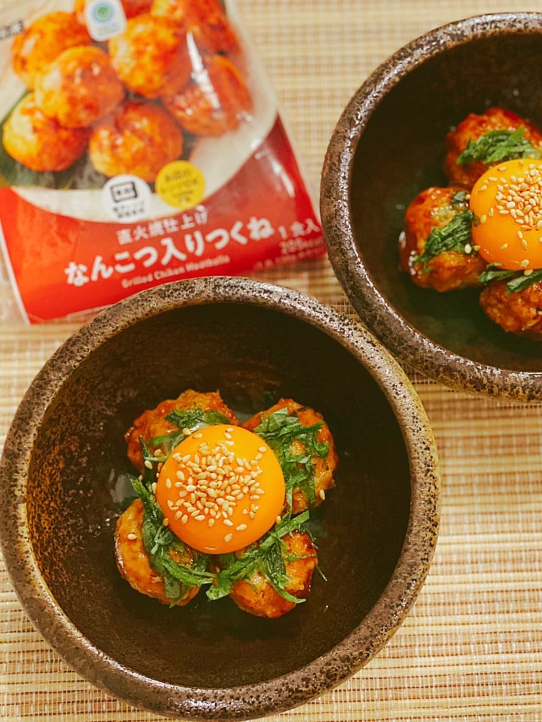居酒屋風つくねの完成写真