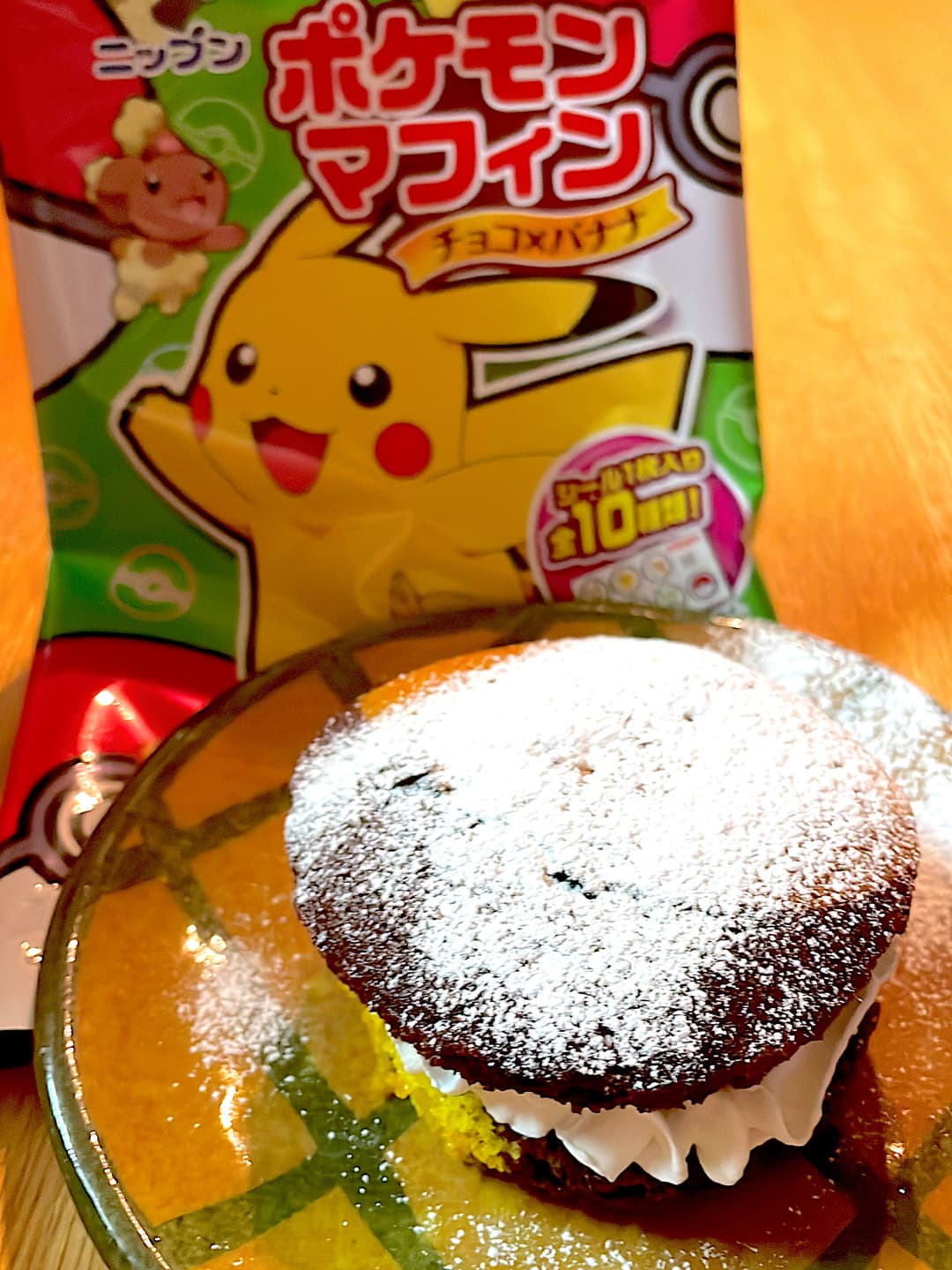 チョコホイップマフィンの完成写真