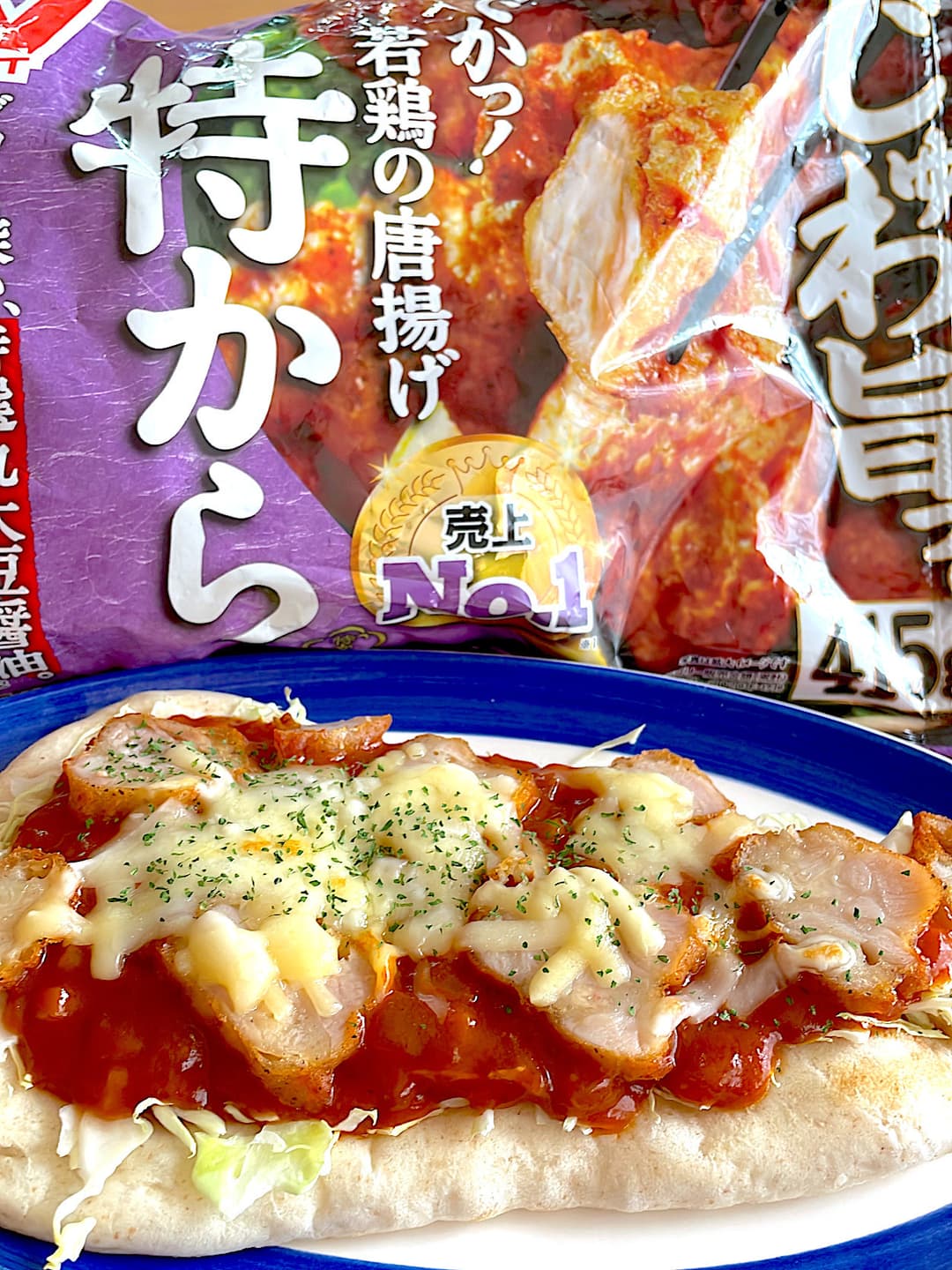 特からのナンタコスの完成写真