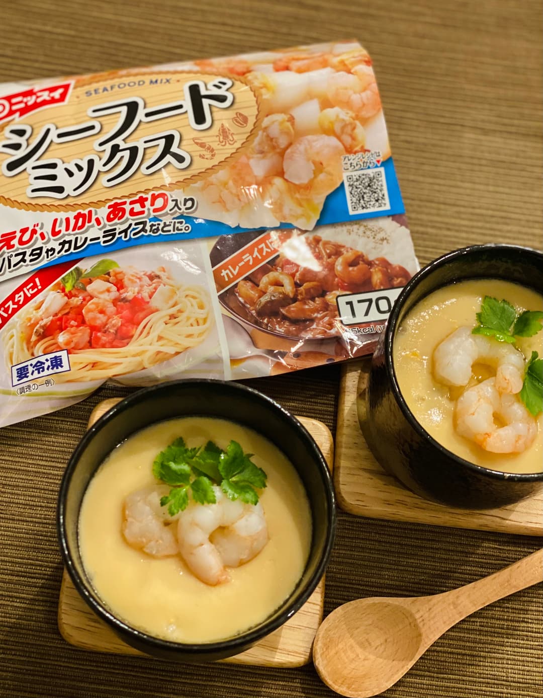 海鮮茶碗蒸しの完成写真
