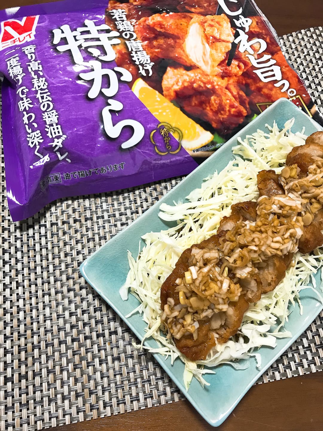 冷凍からあげのお手軽油淋鶏風の完成写真
