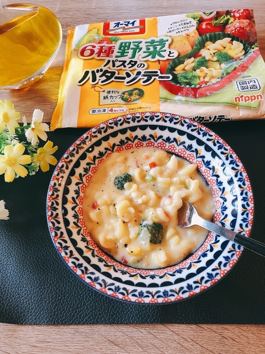具沢山マカロニチーズの完成写真