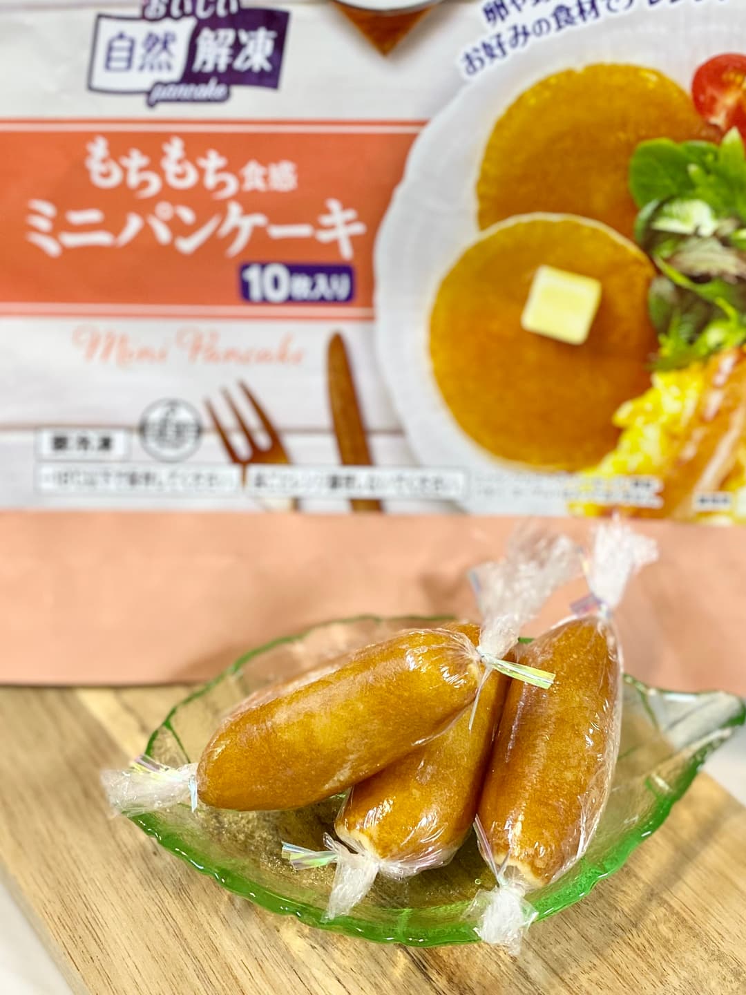 ミルクスティックパンケーキの完成写真