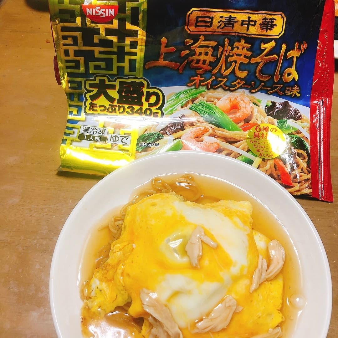 天津焼きそばの完成写真