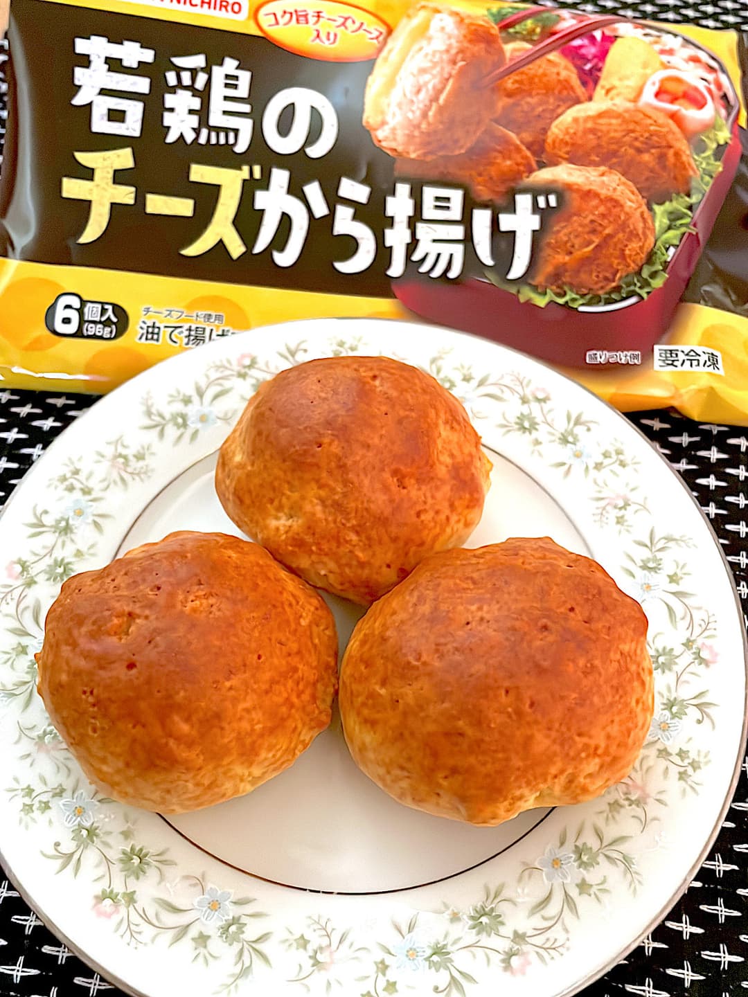 チーズ唐揚げのおかずブレッドの完成写真