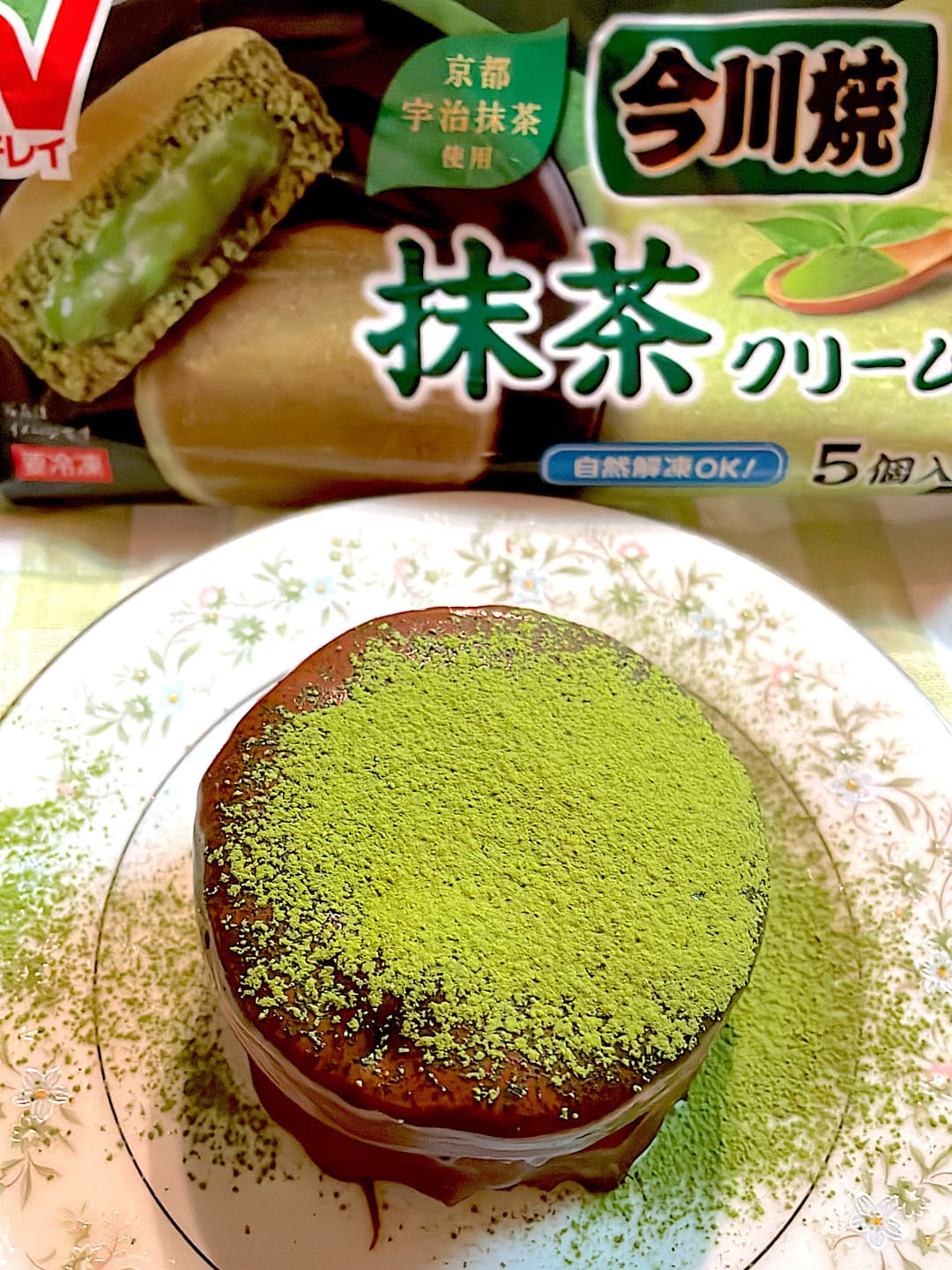 今川焼のチョコパイ風の完成写真
