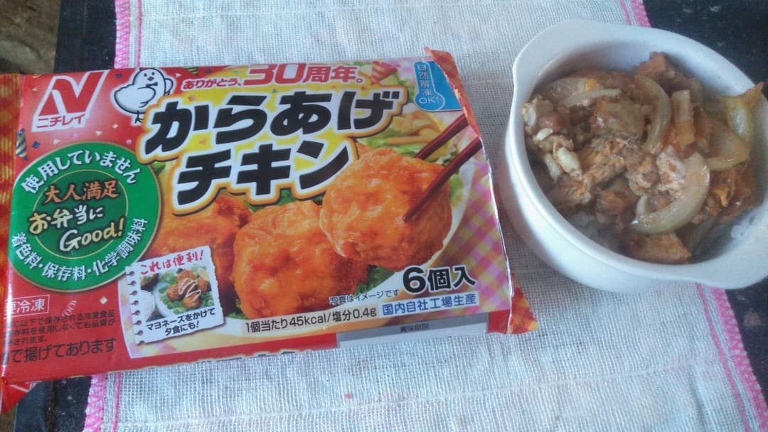 簡単親子丼の完成写真