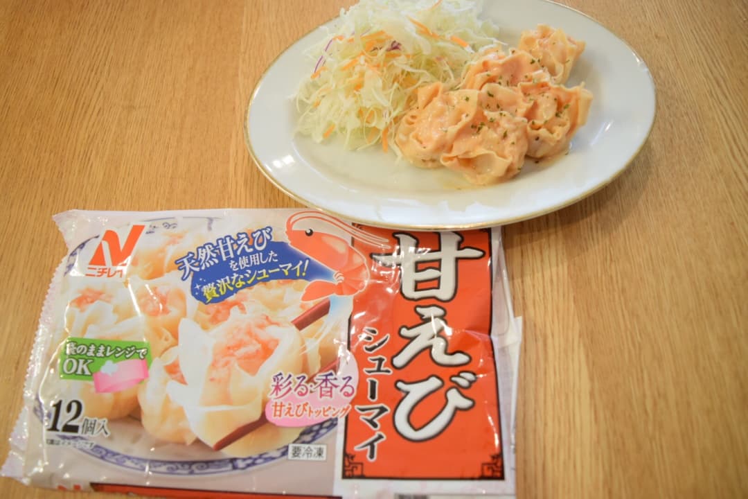 えびシュウマイでえびマヨ♫の完成写真