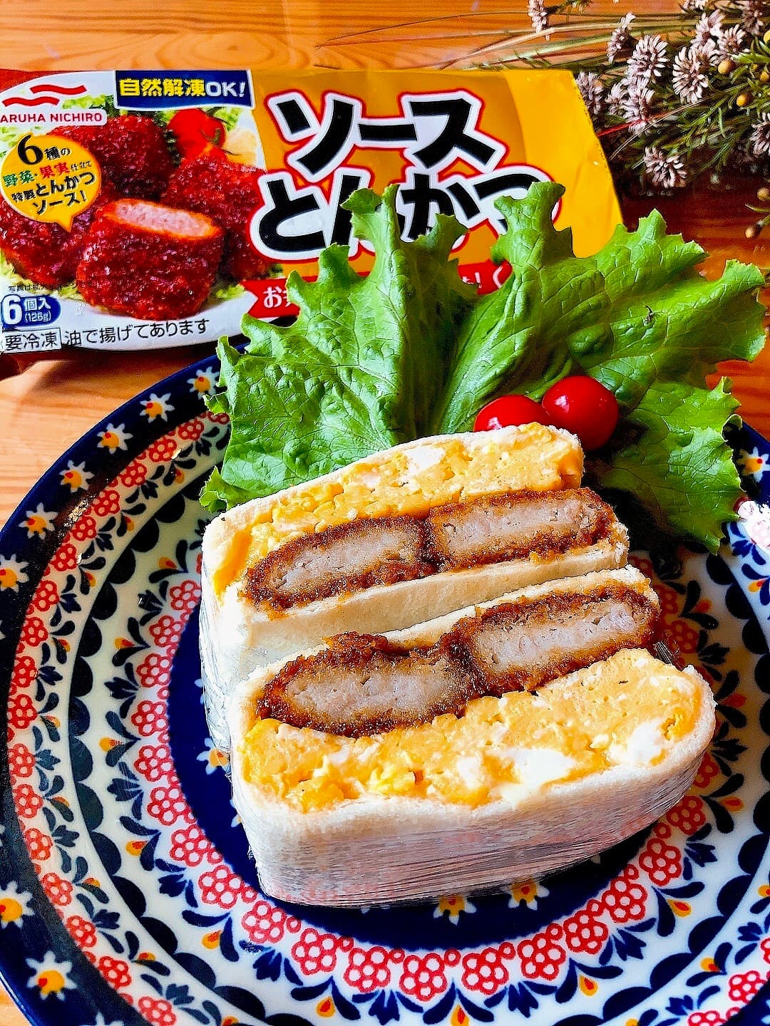 たまごカツサンドの完成写真