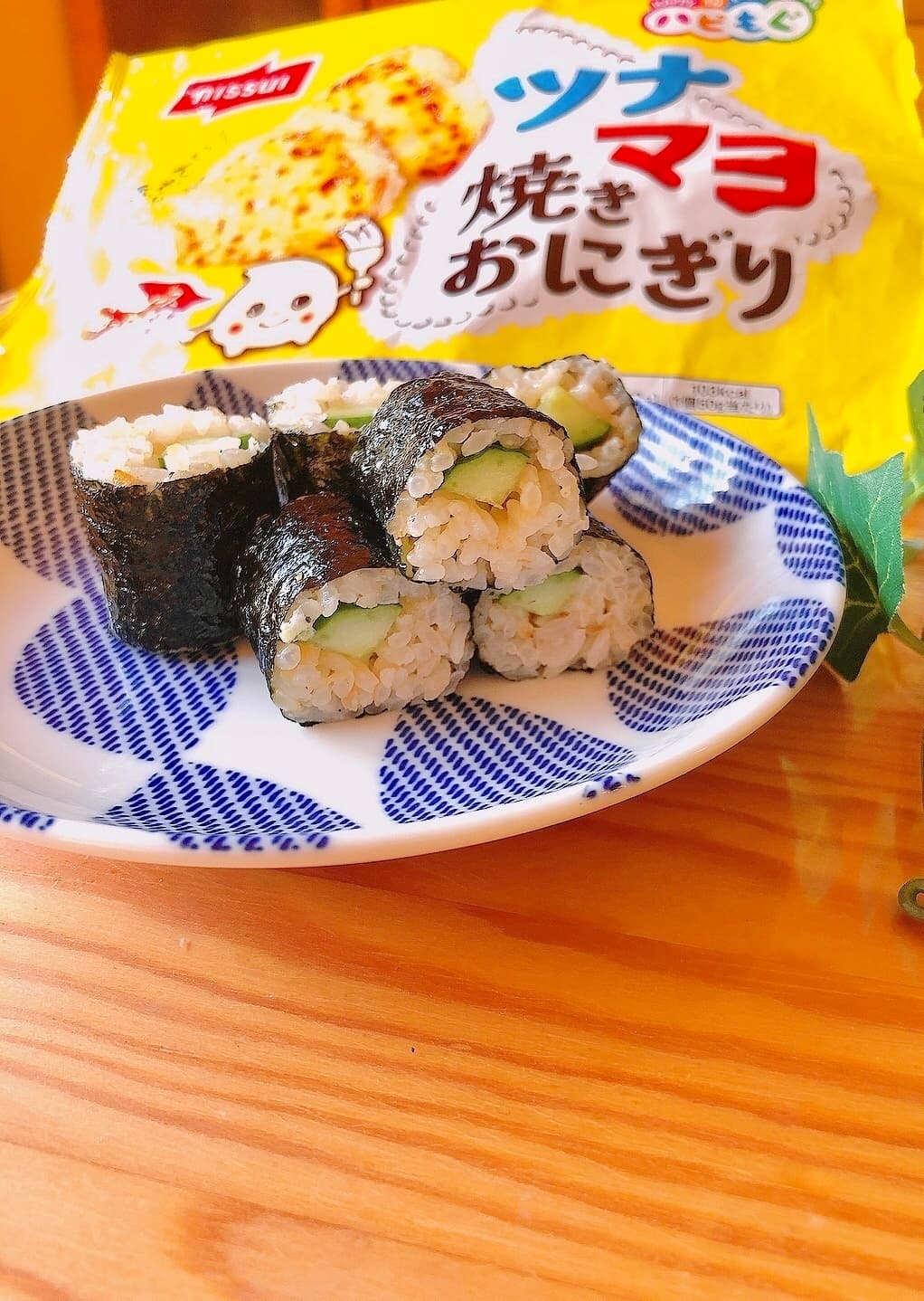 ツナマヨカッパ巻きの完成写真