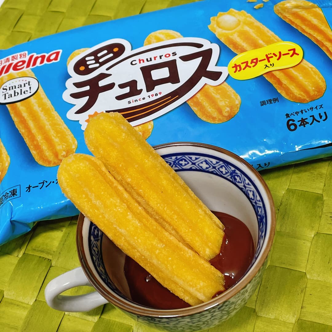 サクサクチュロスの簡単チョコレートフォンデュの完成写真