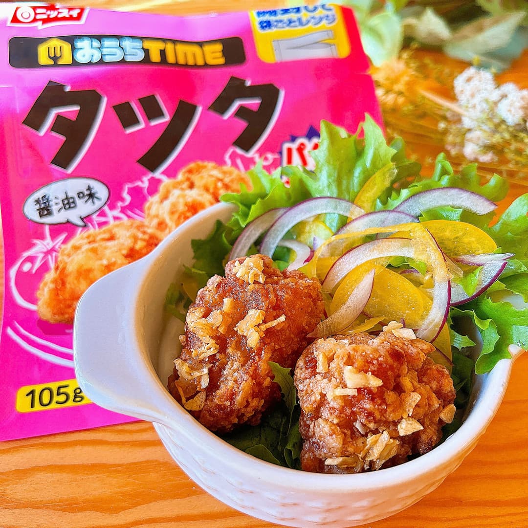 マヌルチキンの完成写真