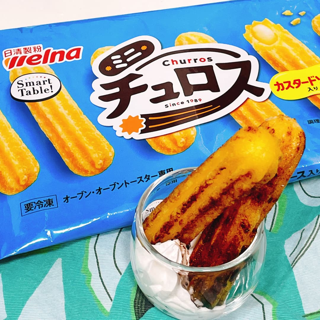 チュロスのシナモンバターの完成写真