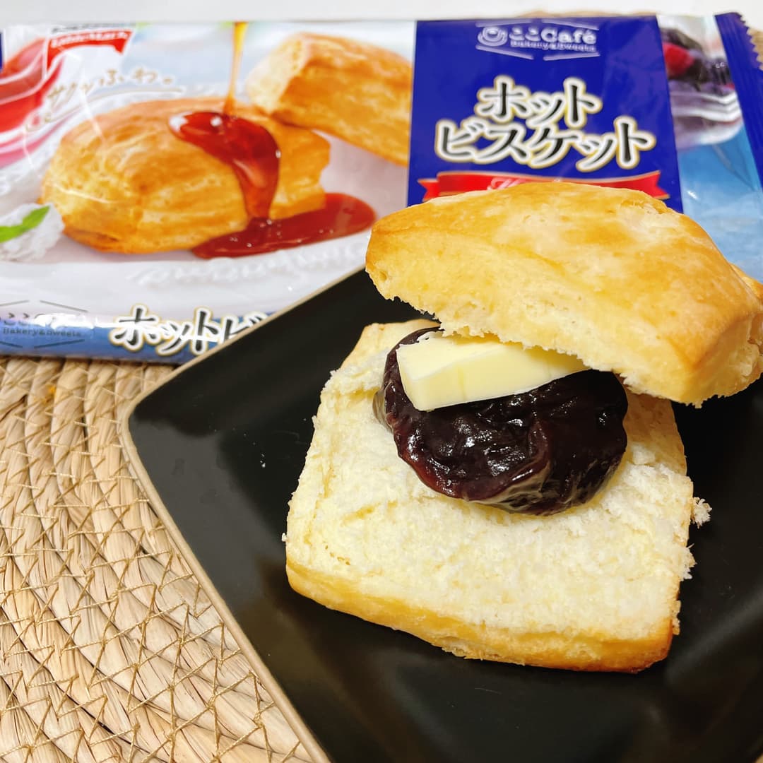 ビスケットあんバターサンドの完成写真