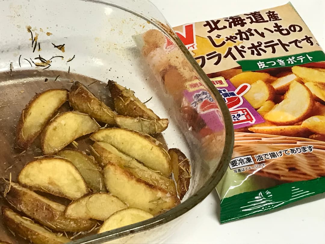 ローズマリーポテトの完成写真
