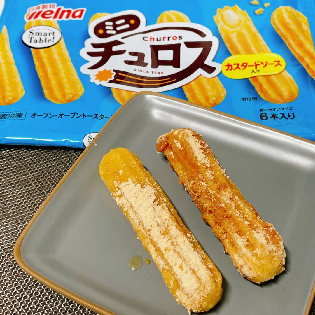 サクサクチュロスはちみつきなこの完成写真