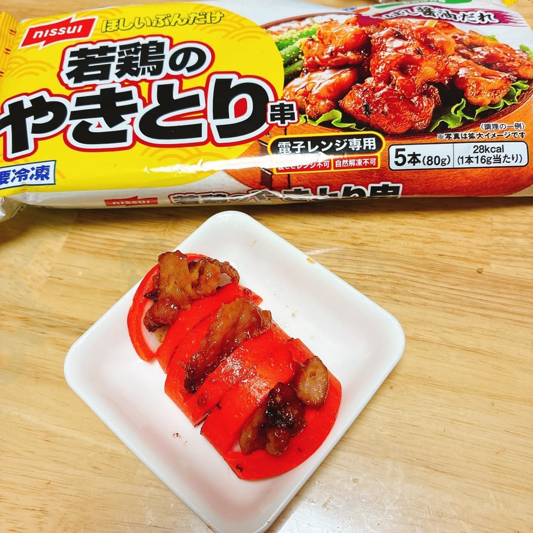 かまぼこの焼き鳥はさみの完成写真