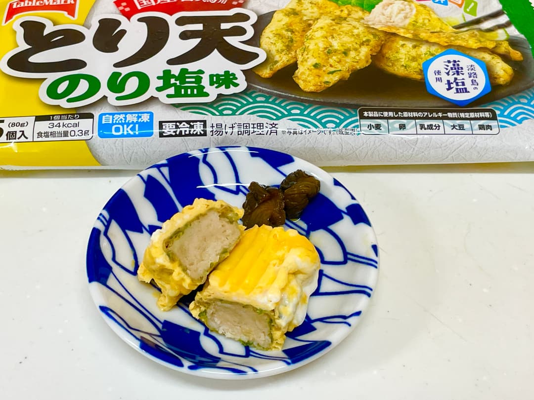 とり天だし玉子の完成写真