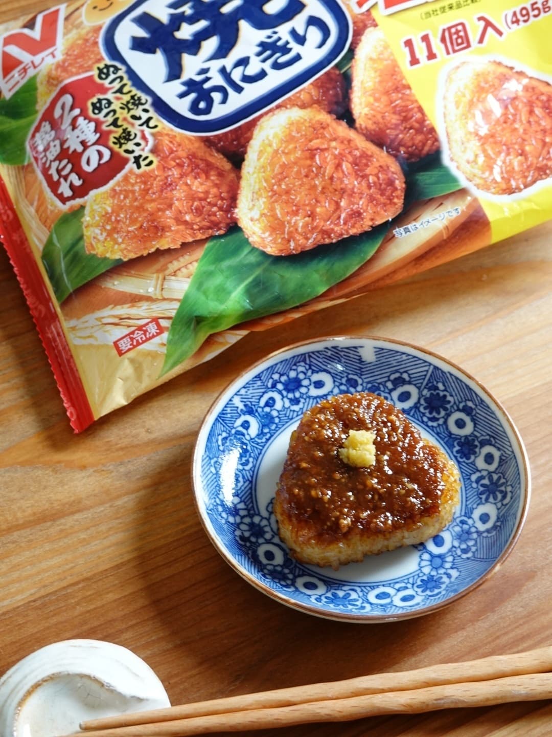 焼おにぎりの五平餅風の完成写真